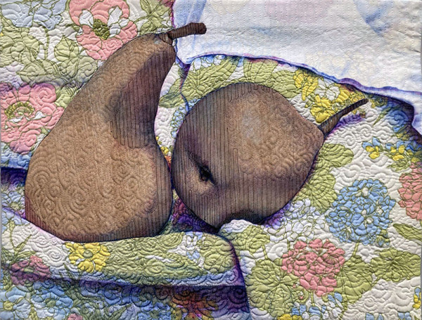 Jennifer Hart quilt at rek Gallery, Tucker, Georgia