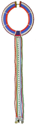 Masai beaded collar as inspiration for African quilts