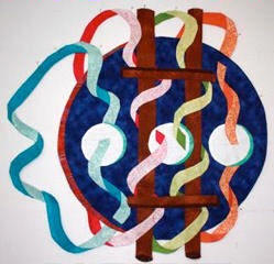 Goodbye to the Grid Art Quilt Class by Dena Dale Crain
